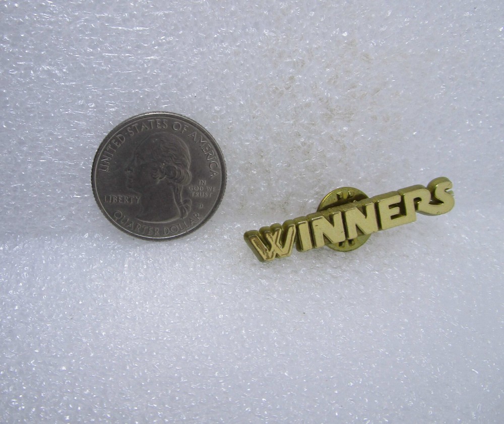 Winners Plastic Pin