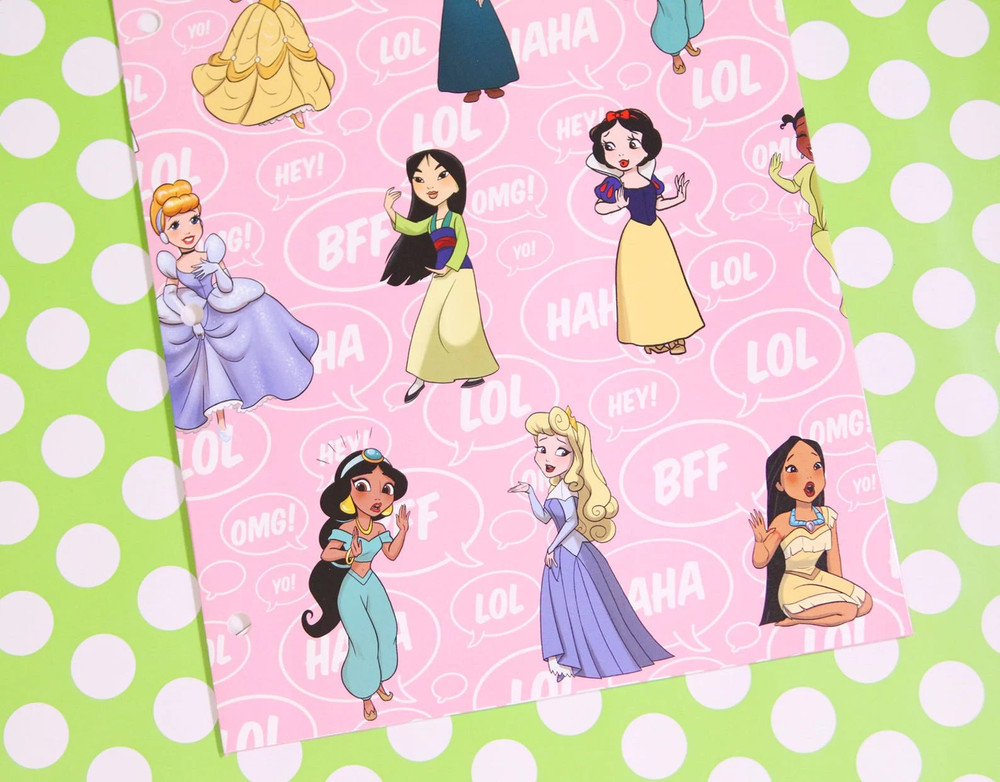 Disney Princess Comic Two Packet Folder Organizer