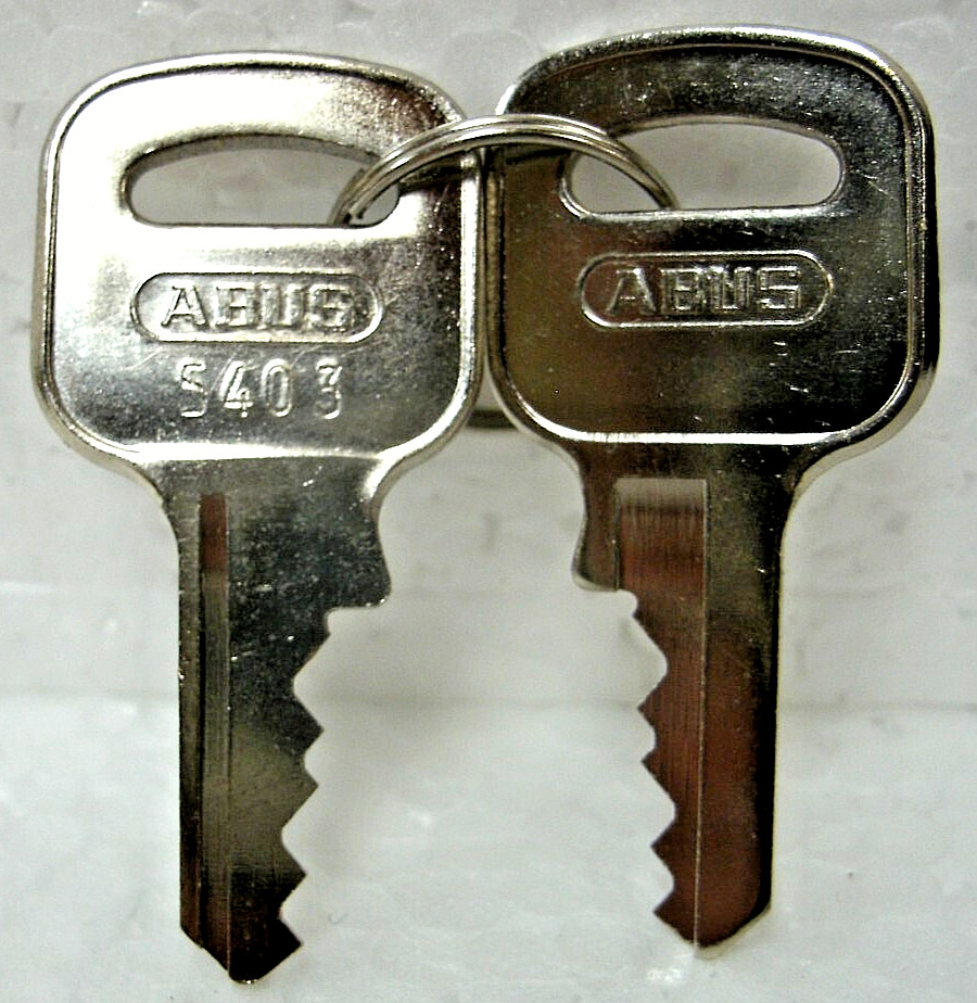 ABUS 55/40 Padlock w/ 2 Keys, New In Box!