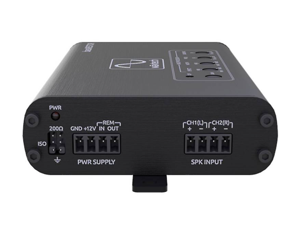 4-Pin Speaker Level Input / Power Plug DSP Processor Wāvtech Wavtech bassRESTOR