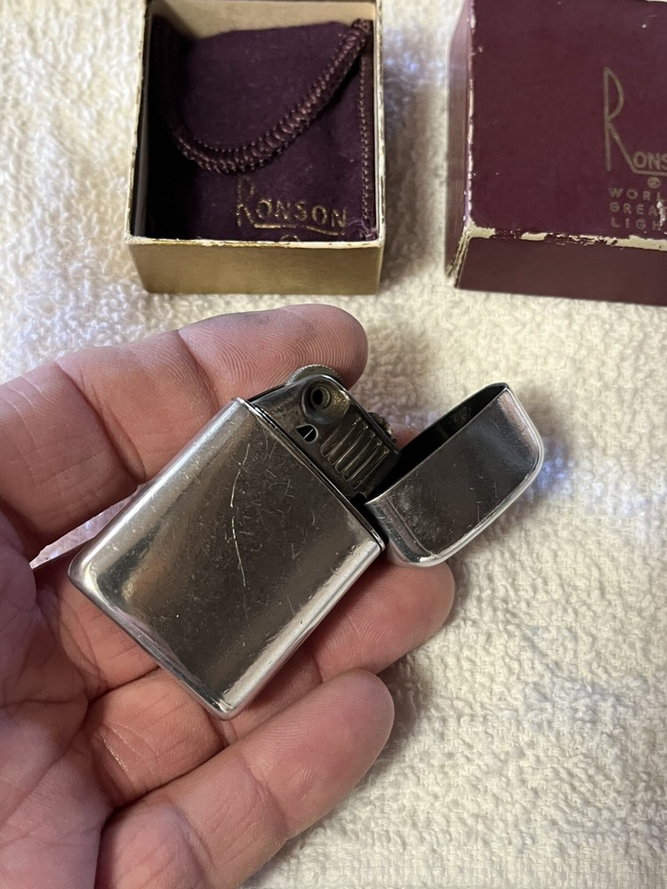 Ronson Americana cigarette lighter Schwinn Bicycle