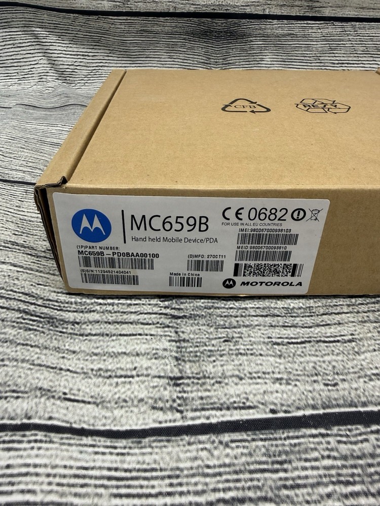 Motorola MC65 MC659B-PD0BAA00100 Computer PDA 2D Barcode Scanner Windows 6.5