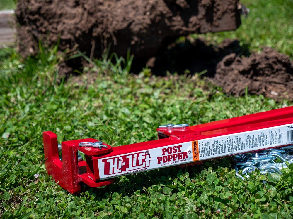 Hi-Lift Post-Popper Post Puller PP-300 for T-Posts, Wood, Stumps