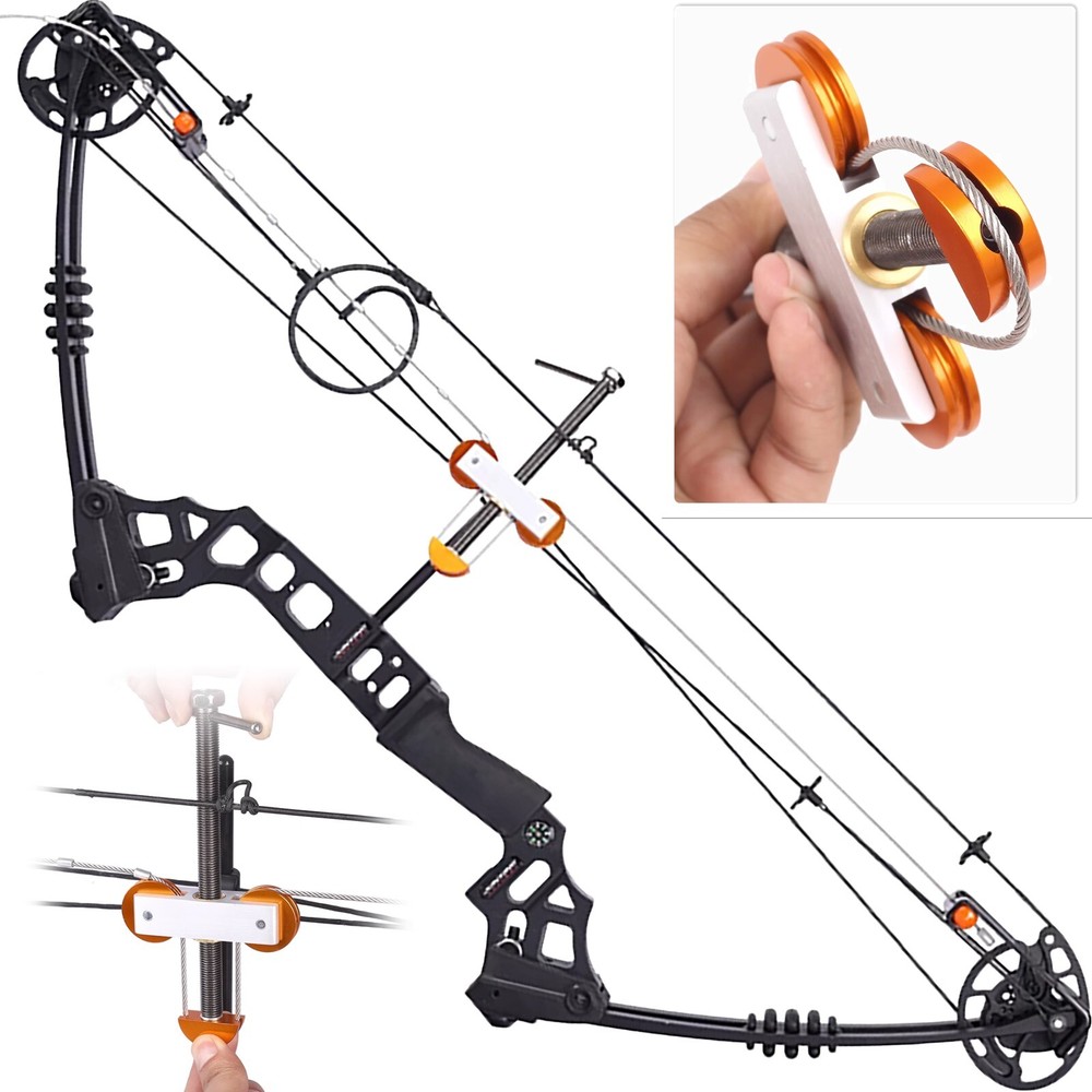 Archery Compound Bow Press Portable Hunting Bow String Replacement Tool