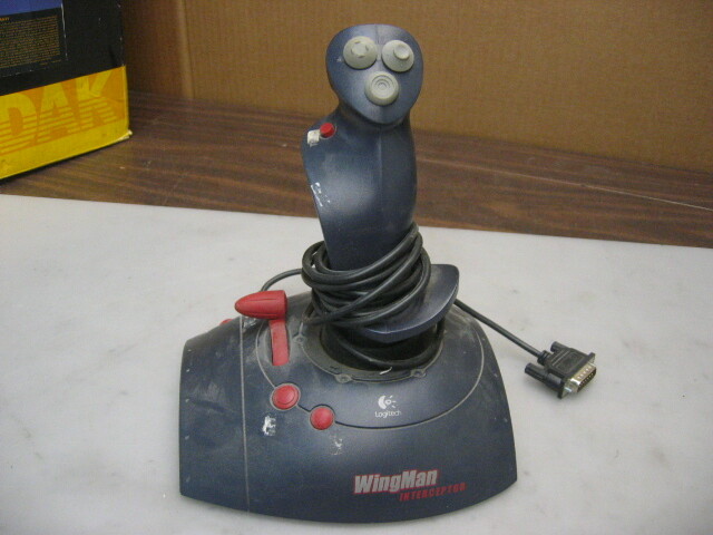 Logitech Wingman J-YG8 Interceptor Computer Joystick