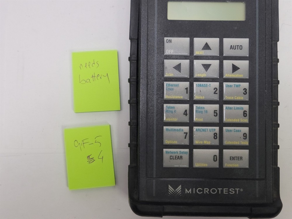 Microtest MT350 Scanner - Needs Battery