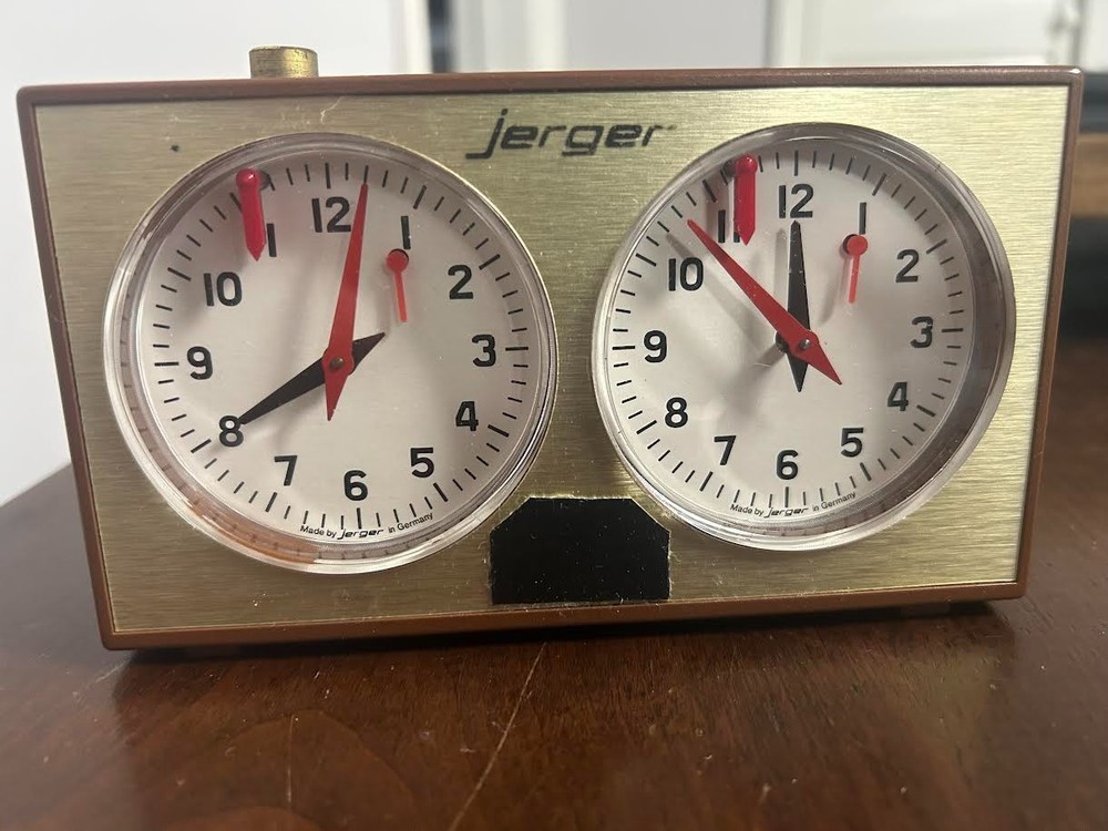 Jerger Chess Clock - Tested and Working Made in Germany