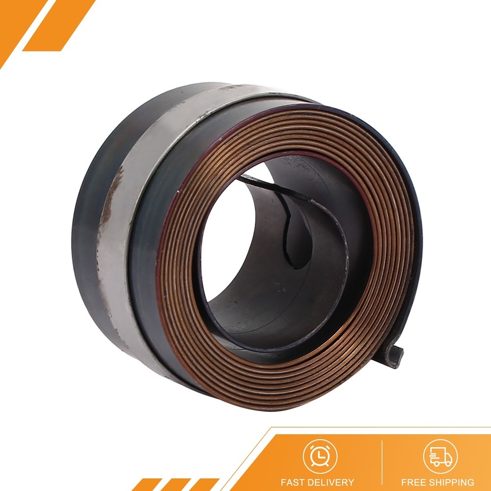 25mm Width Auto Reset Drill Press Quill Feed Return Coil Spring Grey