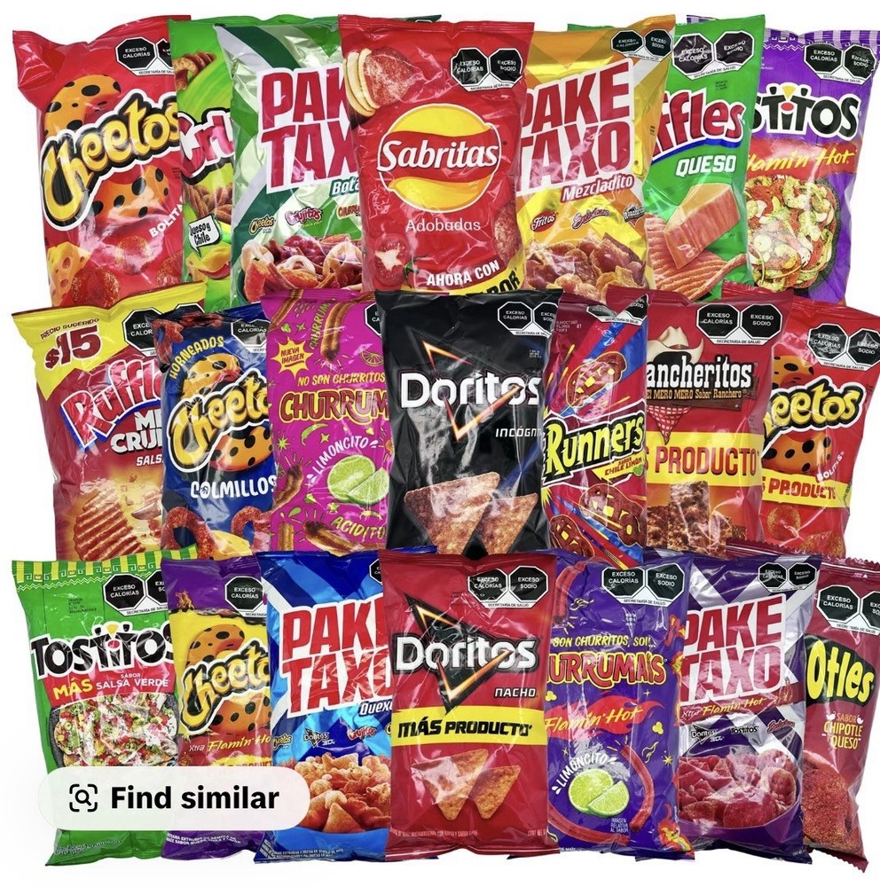 Sabritas Mexicanas Ruffle Switch 5-Pack