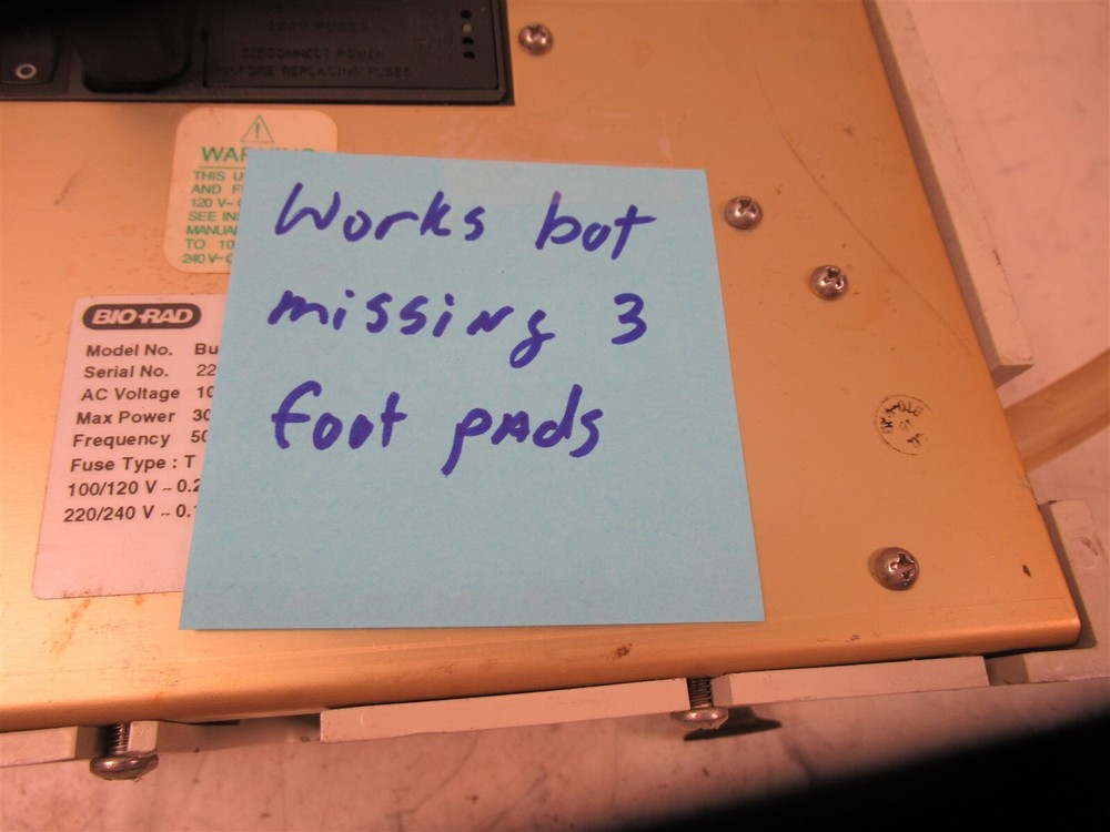 Bio-Rad Variable Speed Pump Buffer Recirculation Pump Laboratory Device 224BR