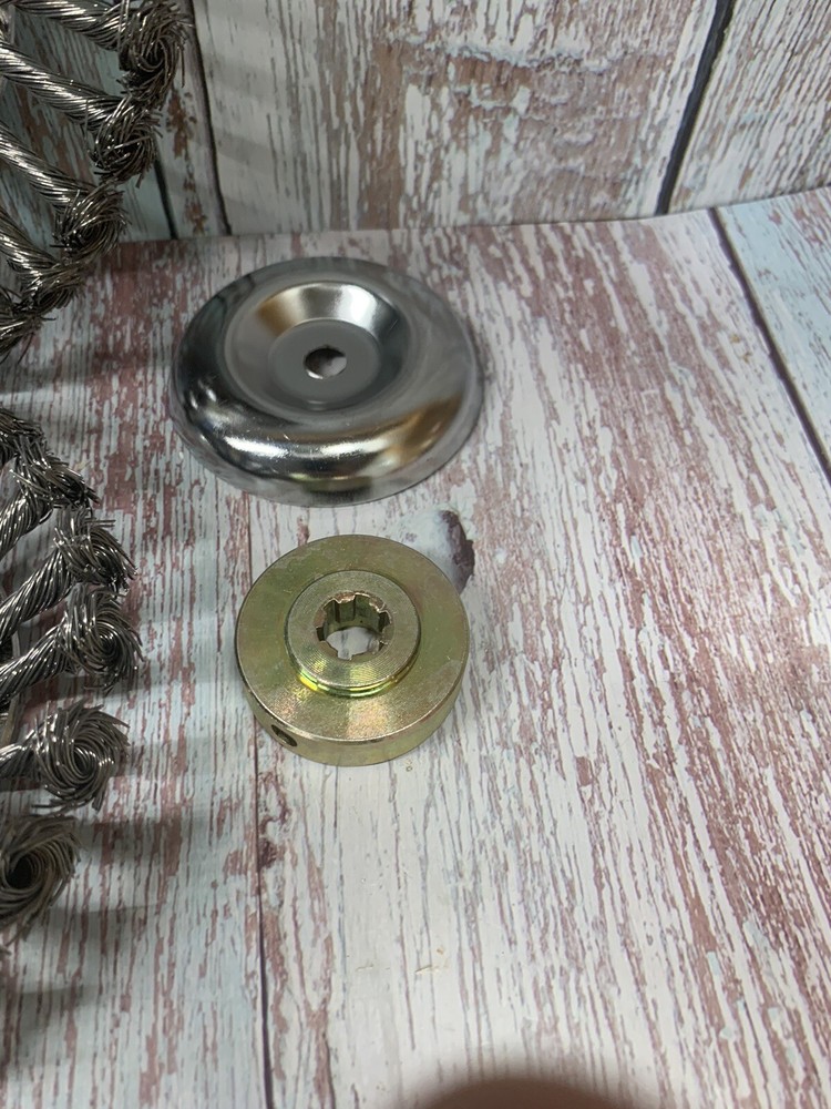 8 Inch Derusting Weeding Wheel Twisted Wire