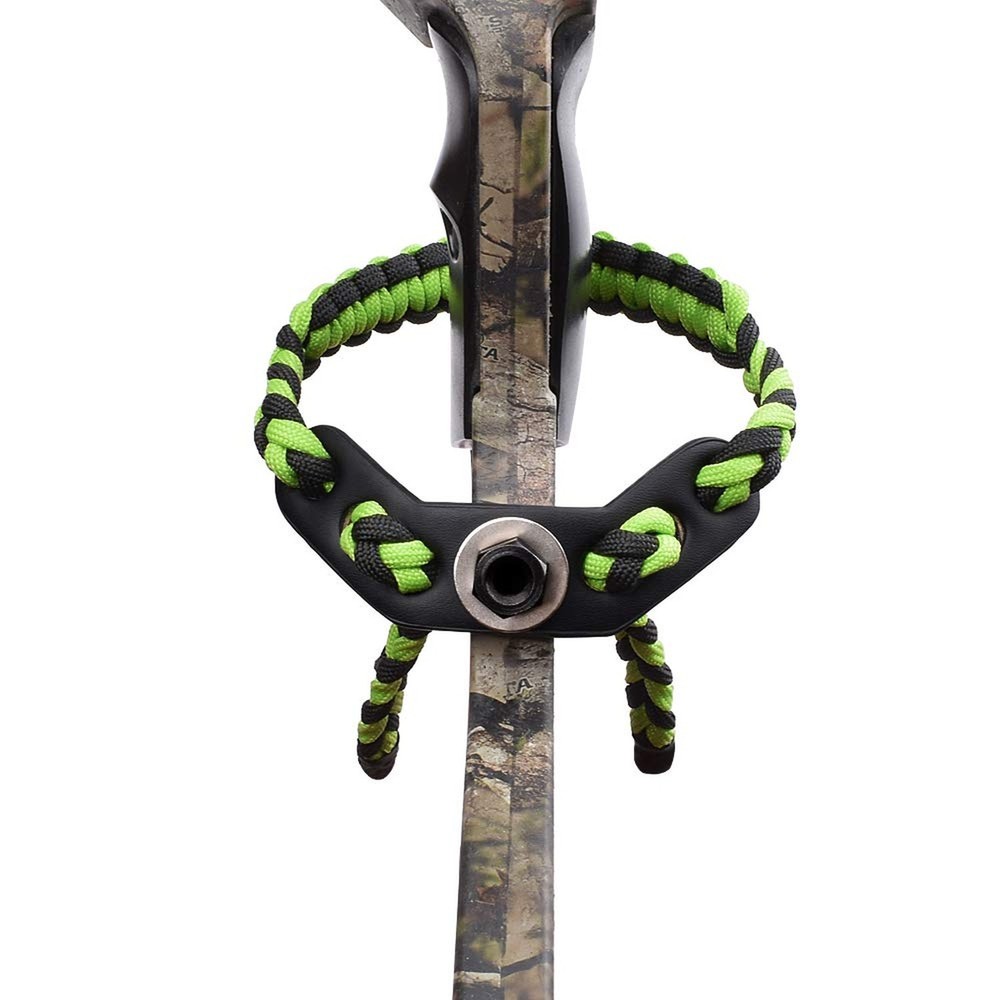 Compound Bow Shooting Wrist Sling Strap Tool Archery Accessories Can Adjustab...