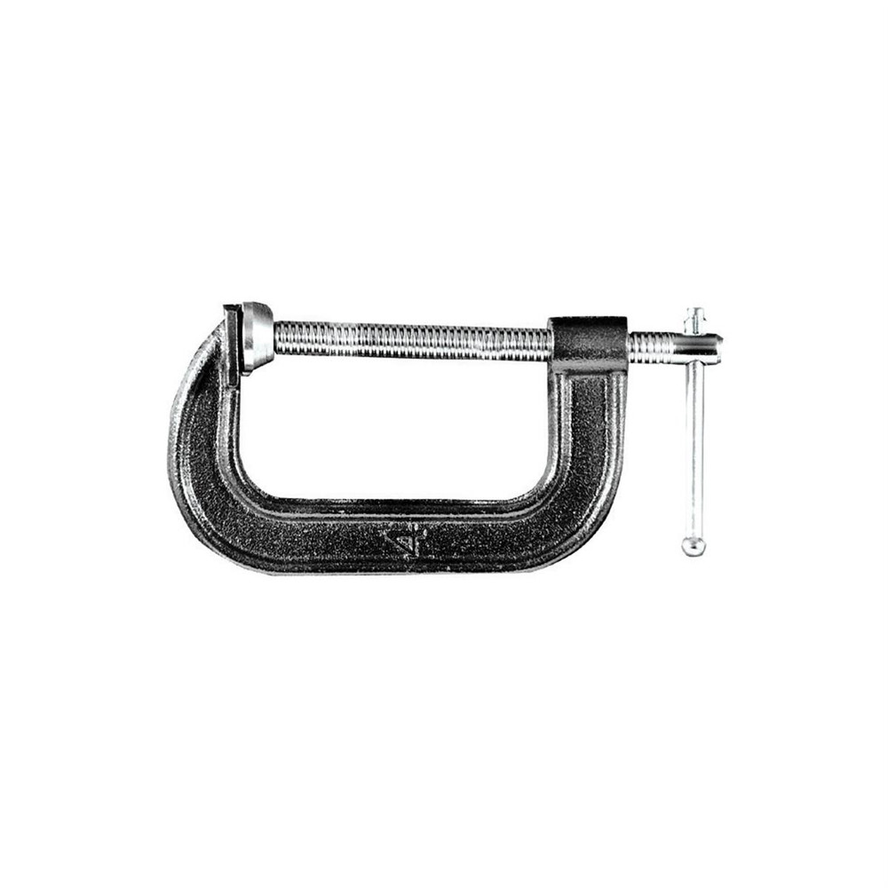 K-Tool 70184 4" Adjustable Iron C-Clamp
