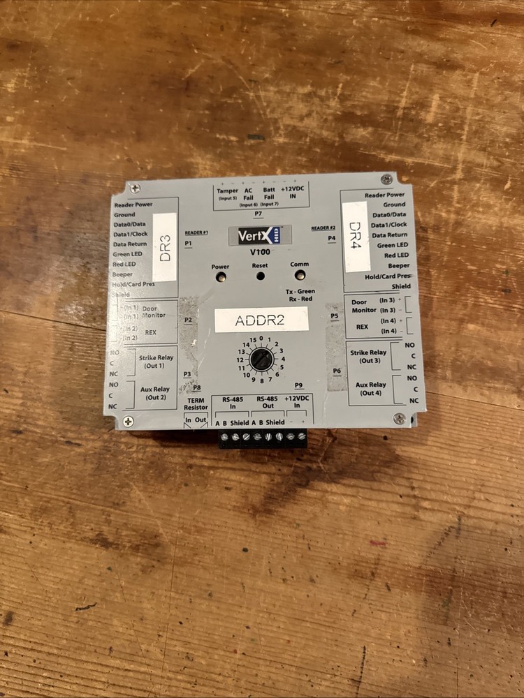 HID VertX V100 70100AEPON Door/ Reader Interface Tested & Working
