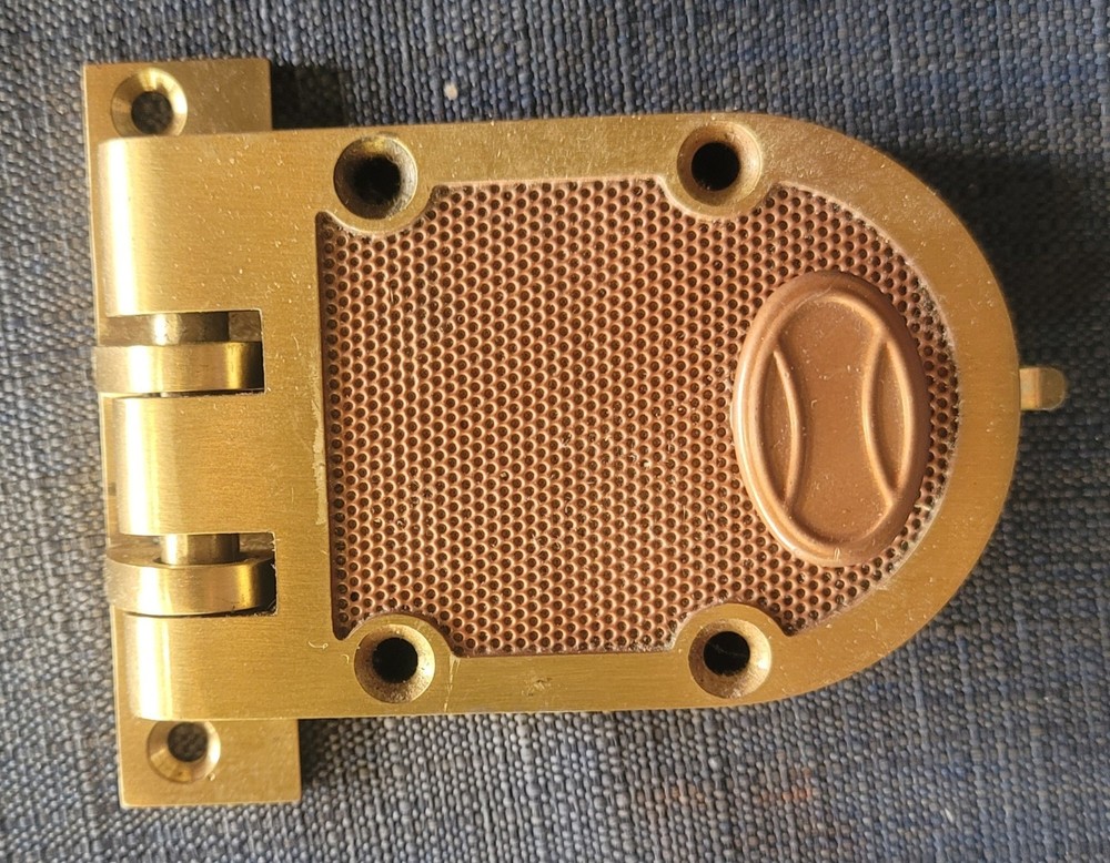 Surface Mount Deadlock Jimmy Resistant Brass Lock Works