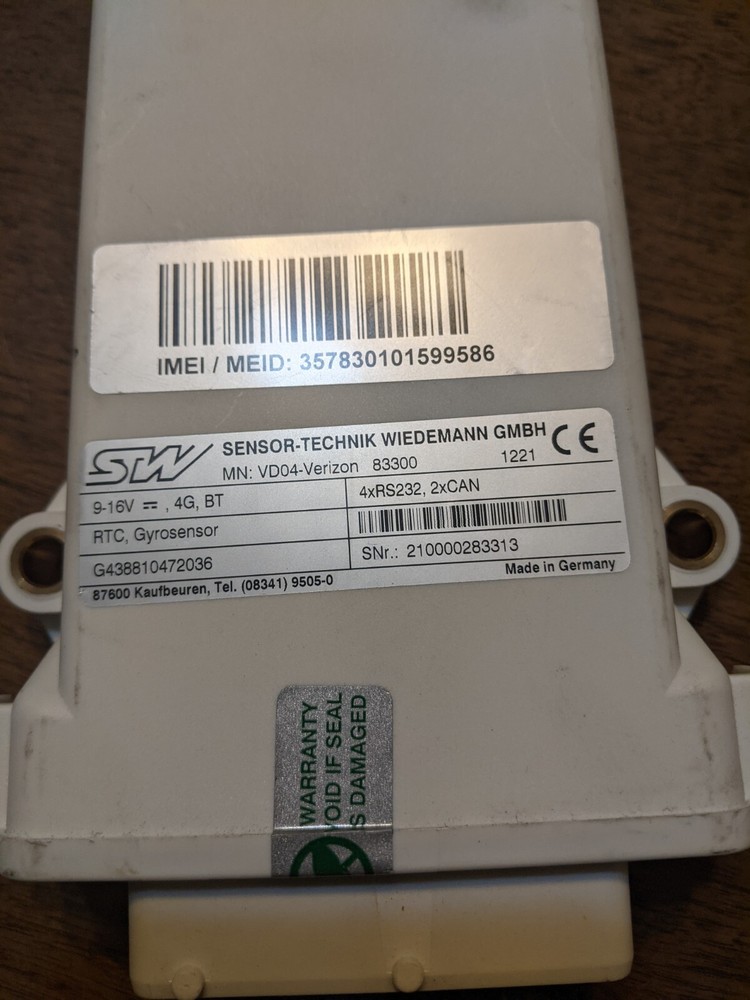 AGCO/AGCHEM NODE Gyrosensor RTC