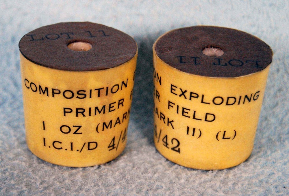 COMPOSITION EXPLODING PRIMER FIELD, INERT DISPLAY COPY
