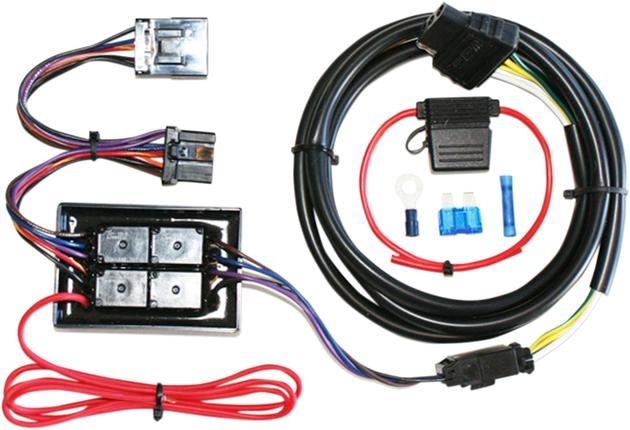 Khrome Werks Plug & Play Trailer Wiring Kit 8 Pin Module #720760 Harley Davidson
