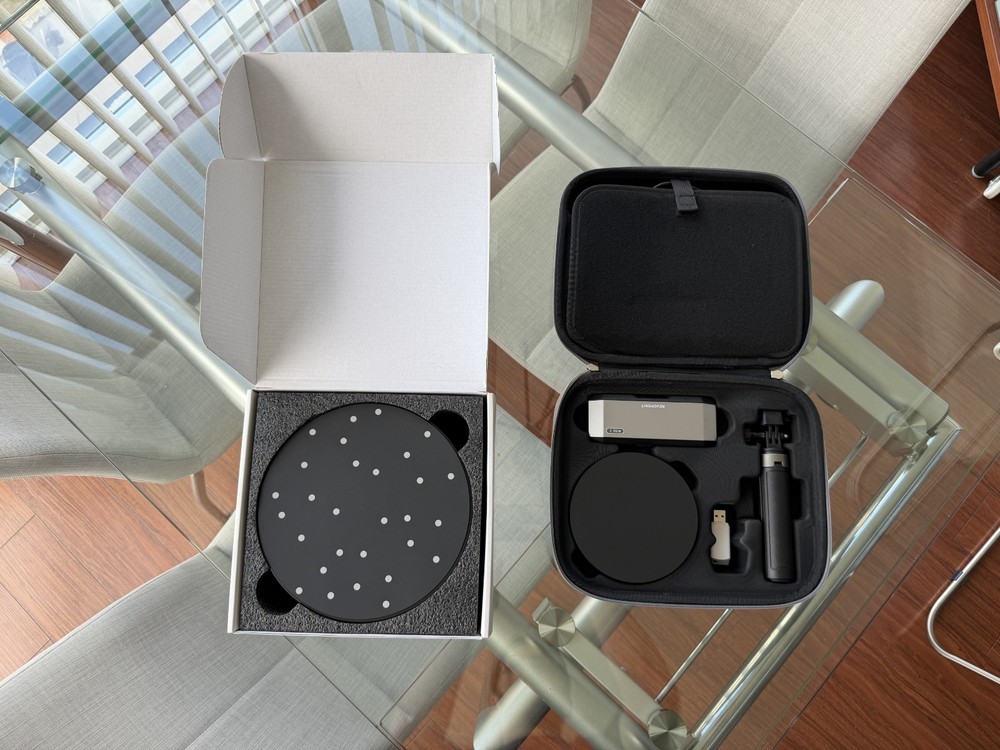 Revopoint MINI 2 3D Scanner + Dual-Axis Turntable Bundle – High Precision