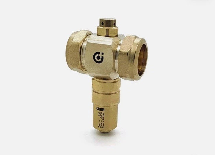 Caleffi iStop 28mm Anti Freeze Valve Air Source Heat Pump 108301