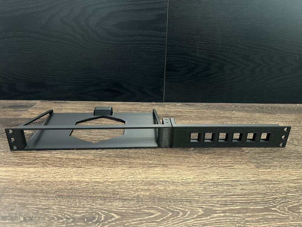 19” Server Rack Mount For TP Link ER7206 With 6 Keystone Slots