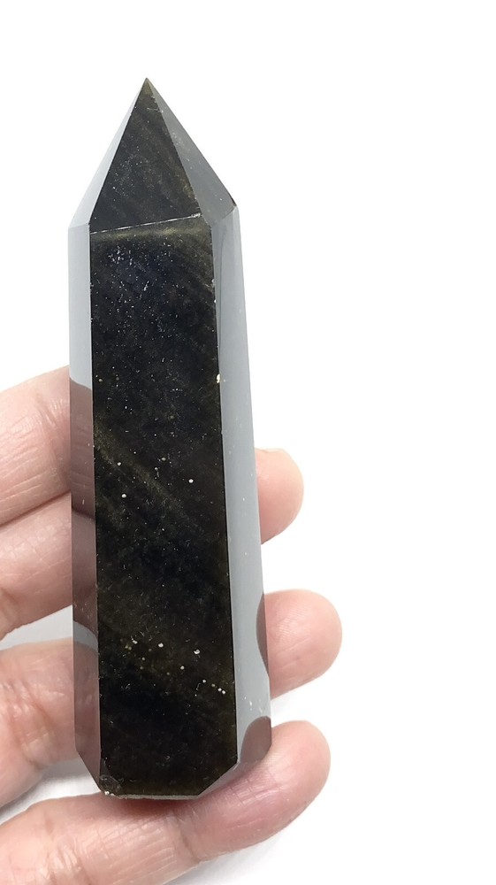 Obsidian Sheen Obelisk Point 81g Over 3in