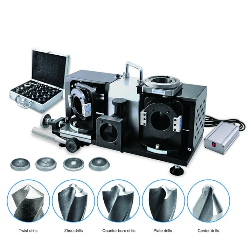 Drill Bit Grinding Machine 5000RMP 250W Five Unity Drill Re-Sharpener F1-20