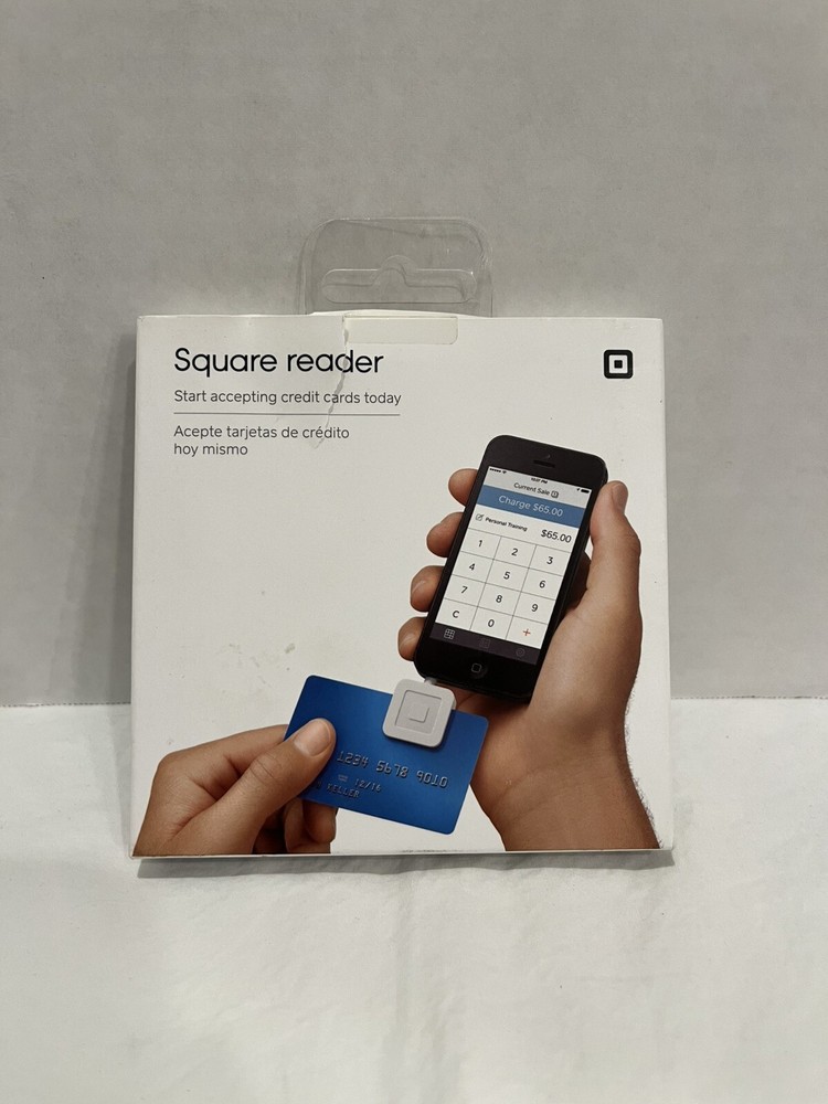 New Square Credit/Debit Card Reader For iPhone & Android Accept Visa Mastercard