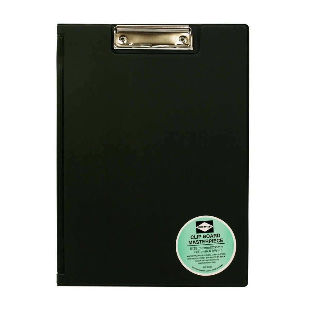HIGHTIDE penco Clipboard A4 Black DP3297