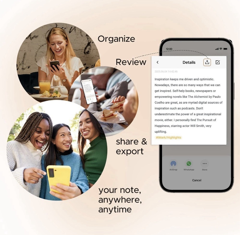 Digital Highlighter, Smart AI Scanner Pen, ChatGPT Digital Scanning Device VYU