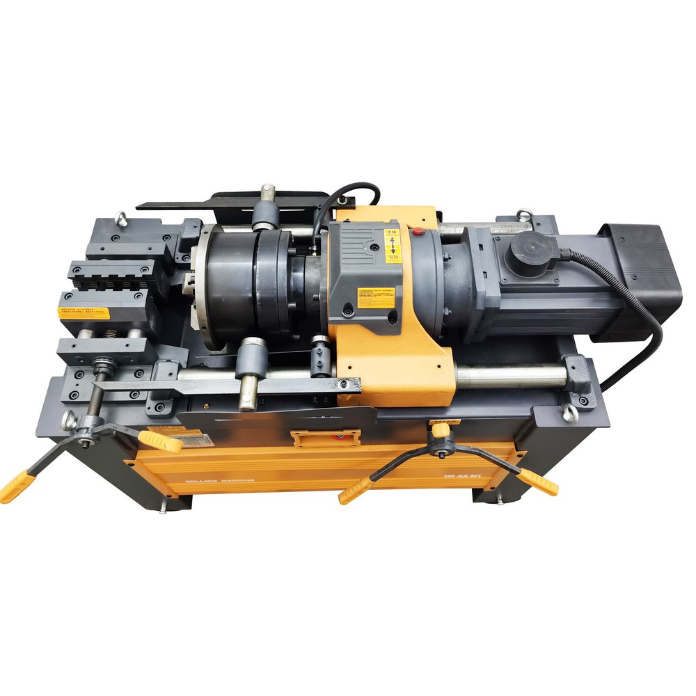 Full-automatic Steel Bar Straight Thread Rib Stripping Rolling Machine 220V