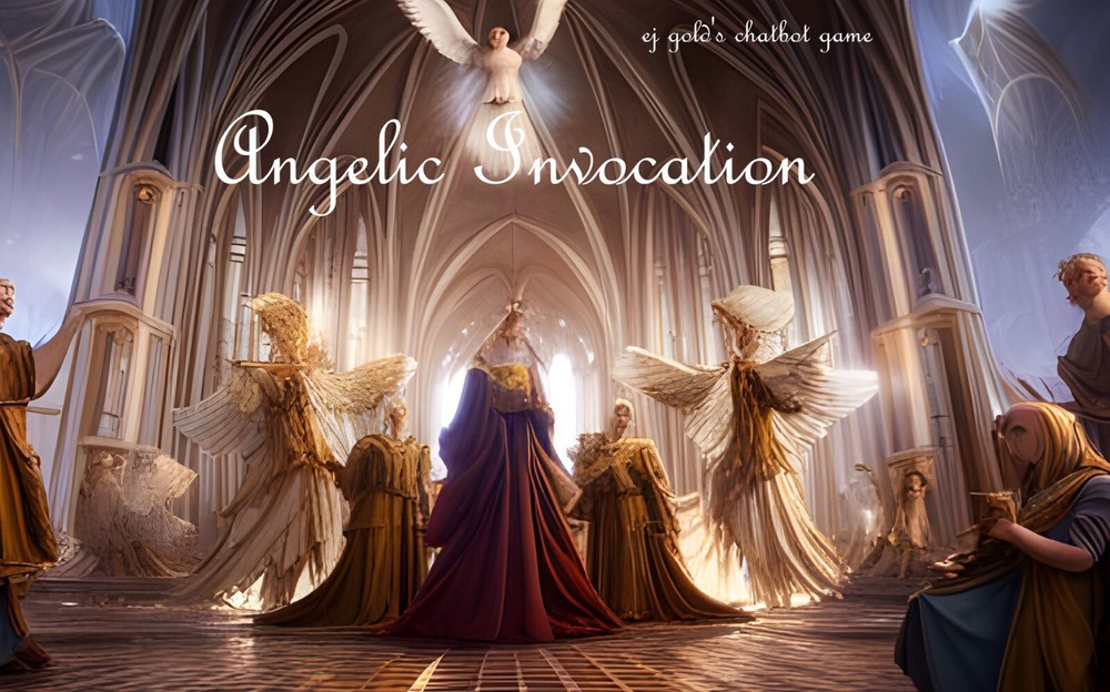 SIGNED USB FLASH DRIVE "Angelic Invocation" 3D Environment for PC