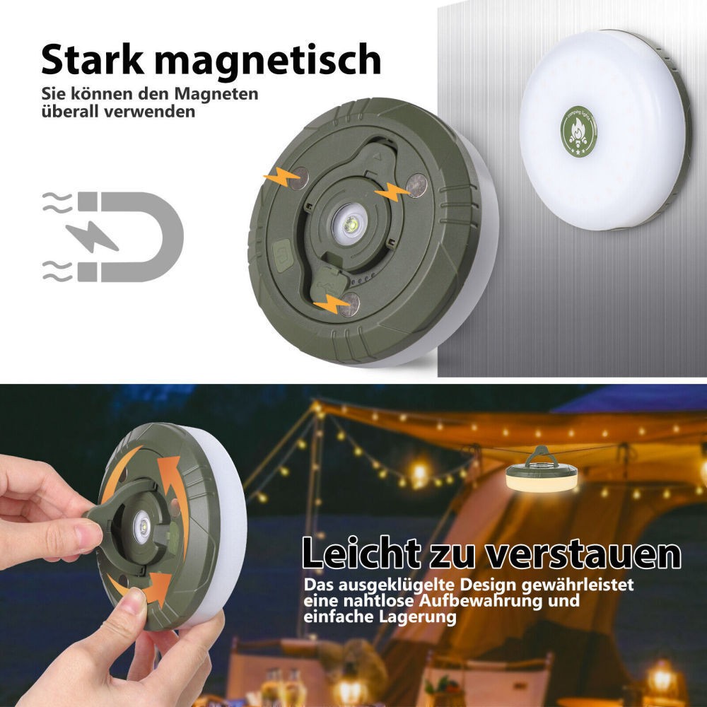 LED Stripe Camping Light Chain Multifunction USB Charging Camping Light New