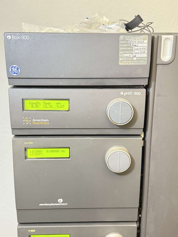 Amersham Pharmacia Biotech ÄKTA Purifier Explorer System w/ Computer & Software