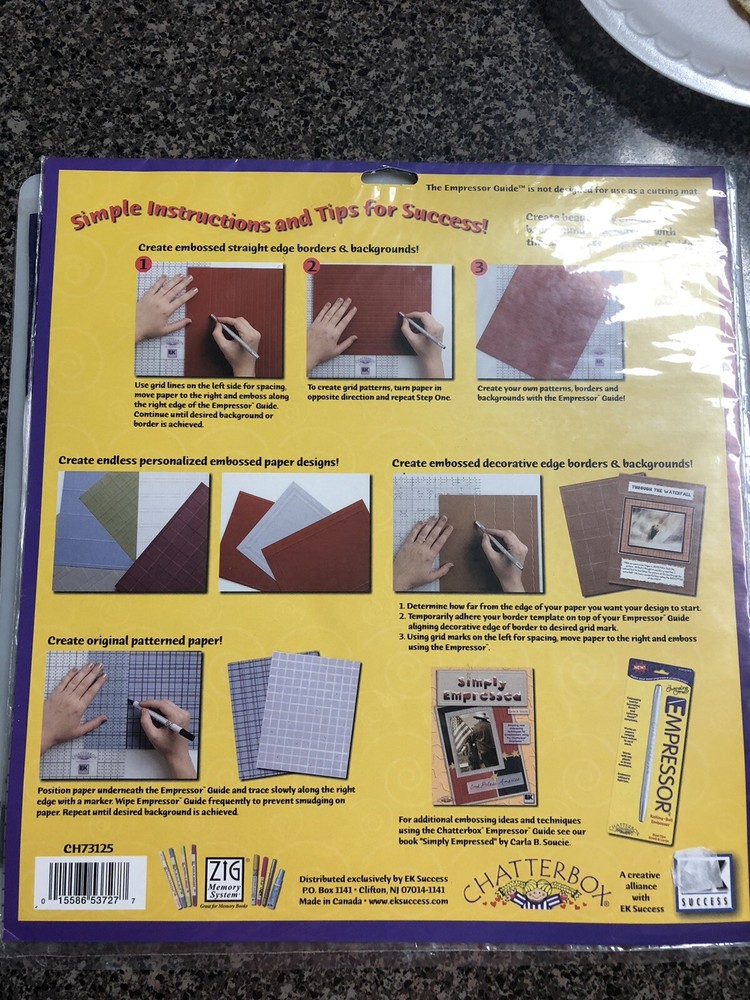 The Empressor Guide Chatterbox: Ultimate Embossing guide