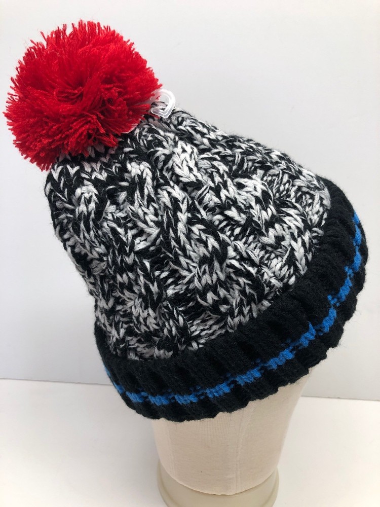 NWT Cat & Jack Boys Knit Pom Cuffed Hat