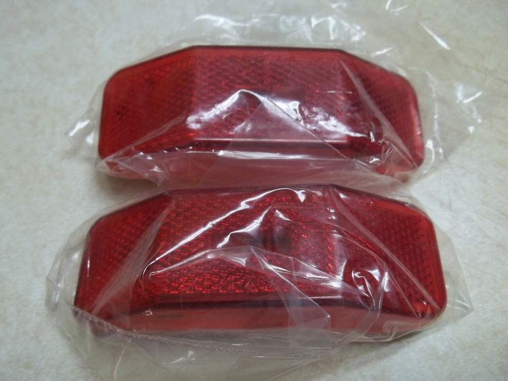 (2) RED Light LED 2 super diode 1 x 4 surface mount Clearance marker trailer