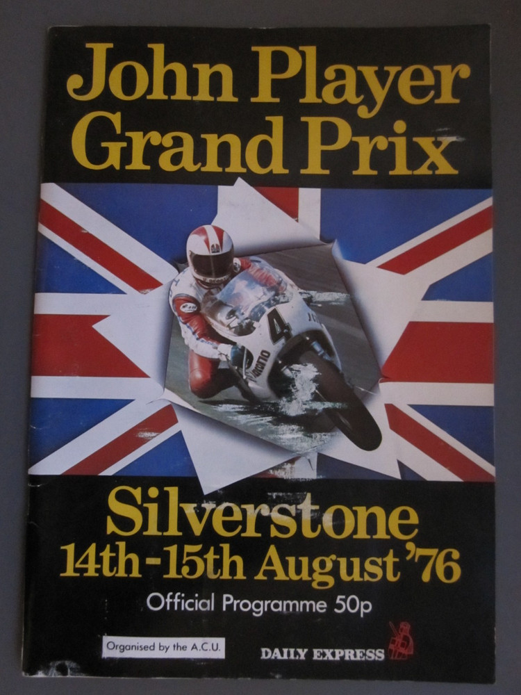 Silverstone British Motorcycle Grand Prix programmes 1976-1981