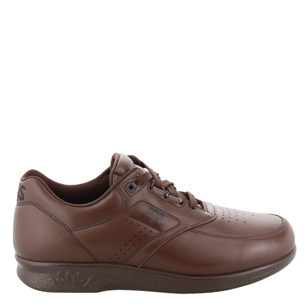 Men's SAS, Timeout Walking Shoe TIMEOUTWAL Walnut LEATHER