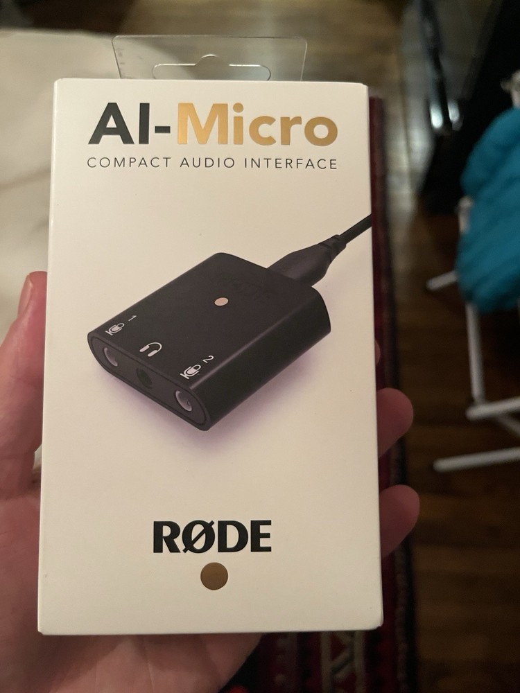 Rode AI-Micro Compact 2 Channel USB Audio Interface