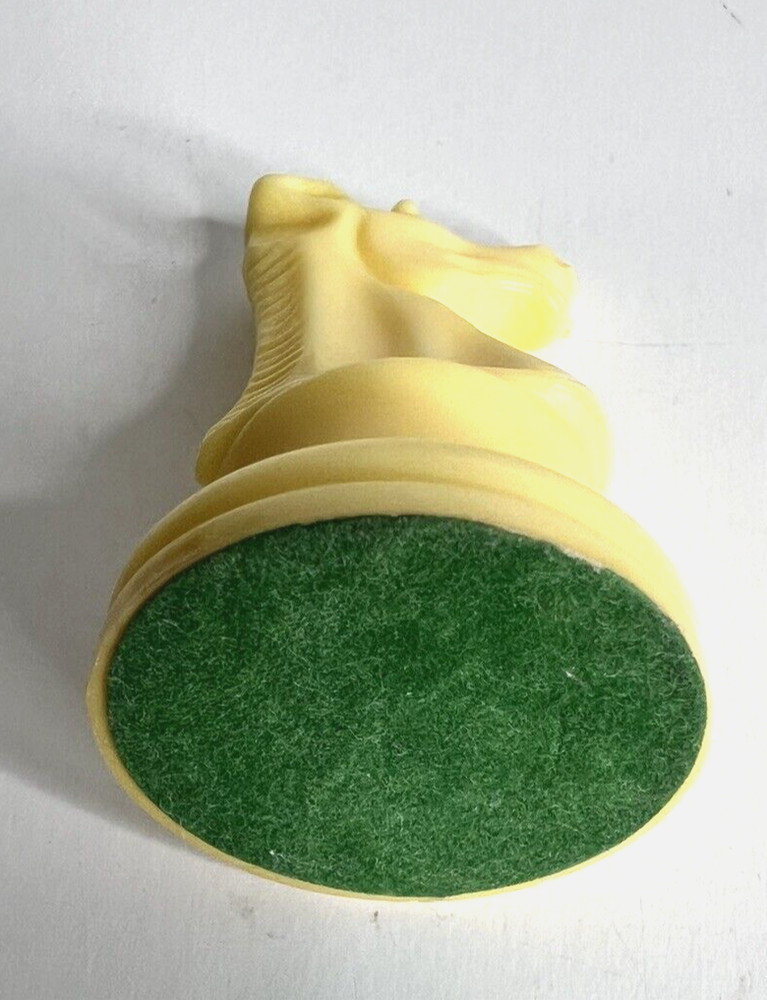 White Knight Replacement Chess Piece Felted Bottom 2.25" Tall