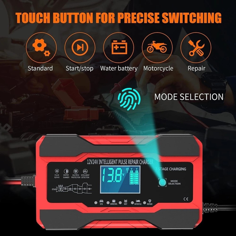 Fully-Automatic Desulfator Charger