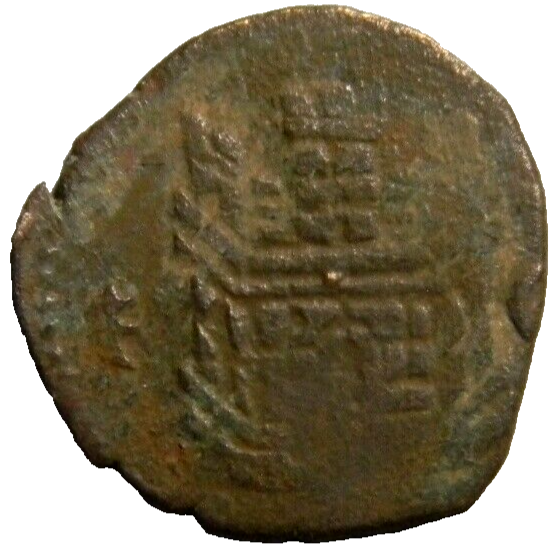 Spain Small Cob Coin (01849)
