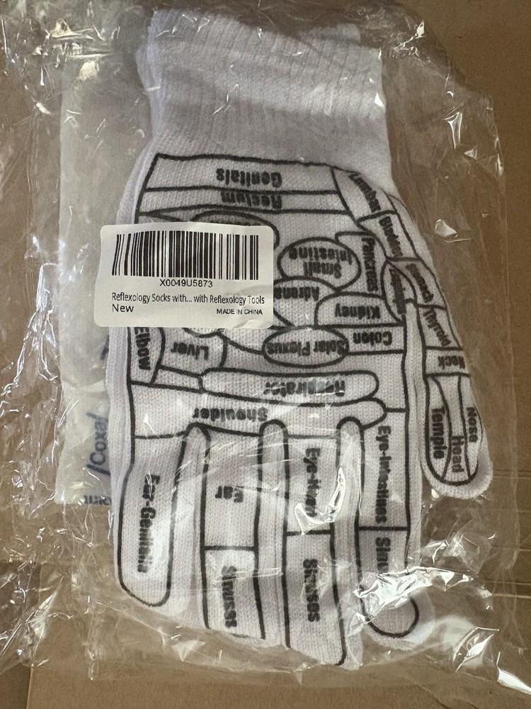 Reflexology Socks with Tools, Acupuncture Massage Socks