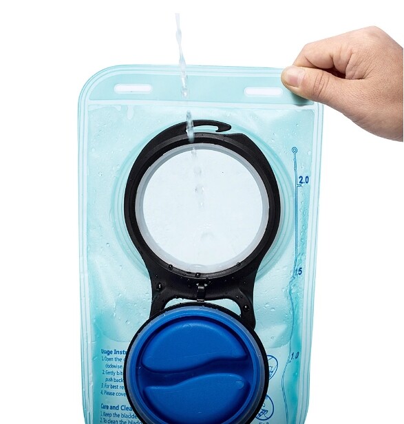 2L Hydration Bladder Water Storage Drinking Bag Reservoir Hydration Pack Pouch