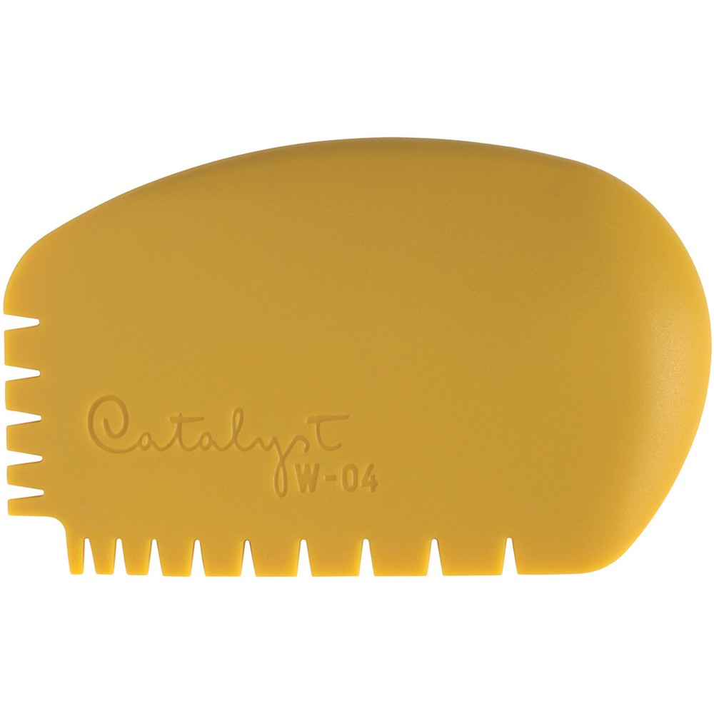 Princeton Catalyst Silicone Wedge Tool-Yellow W-04