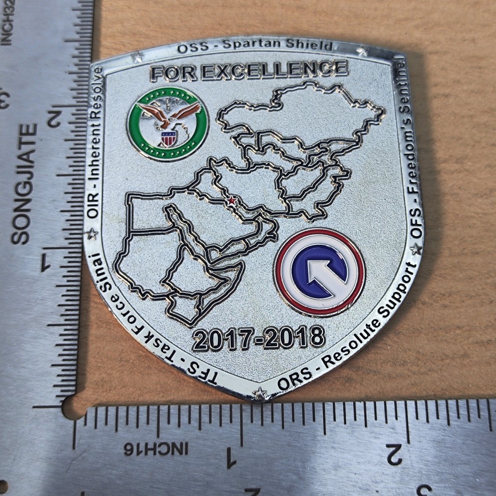 135th Sustainment Command Challenge Coin