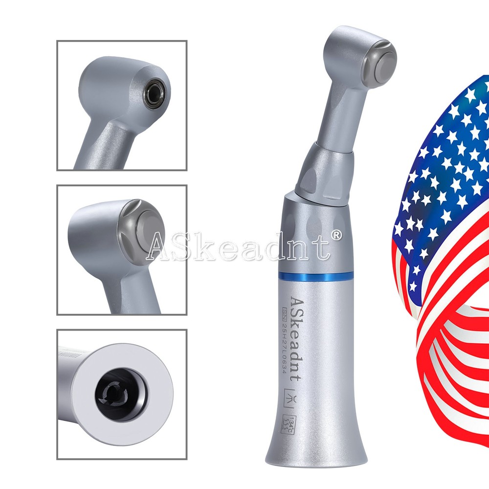 ASkeadnt Dental Low Slow Speed Push Button Contra Angle Handpiece E-type fo