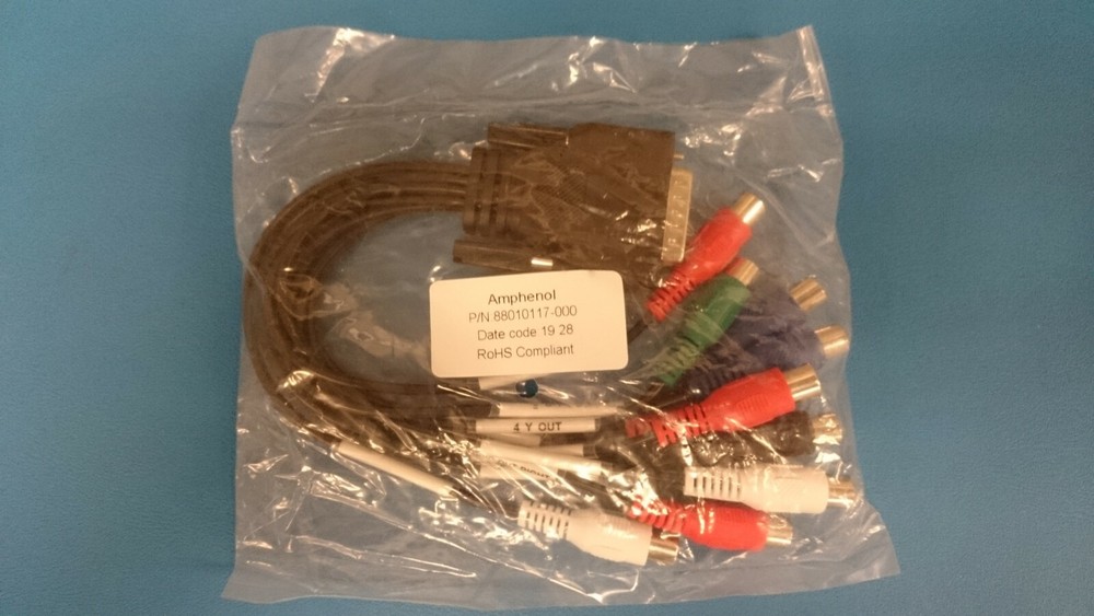 Blackmagic Design Intensity Pro 4K Analog Breakout Cable - Amphenol 88010117