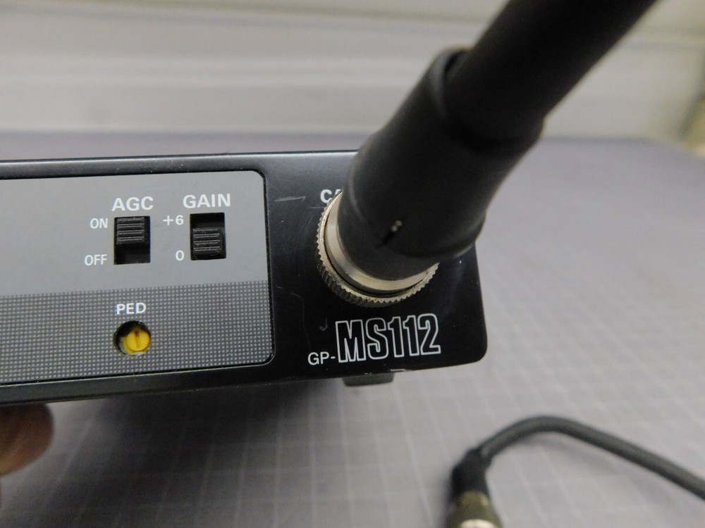 PANASONIC MS112 CCD CAMERA WITH CONTROL M5944